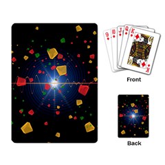 Technology Background Pattern Playing Cards Single Design (rectangle) by Pakrebo