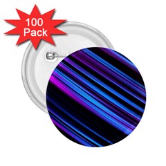 Blue Abstract Lines Pattern Light 2 25  Buttons (100 Pack)  by Pakrebo