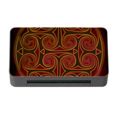 Celtic Spiritual Pattern Art Memory Card Reader With Cf by Pakrebo