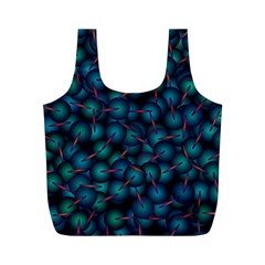 Background Abstract Textile Design Full Print Recycle Bag (m) by Pakrebo
