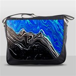 Paint Acrylic Paint Art Colorful Messenger Bag Front