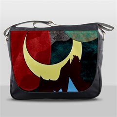 Moonscape Messenger Bag by bloomingvinedesign