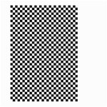 Background Black Board Checker Large Garden Flag (Two Sides) Front