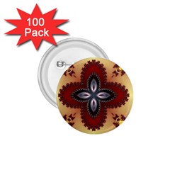 Kaleidoscope Fractal Pattern 1 75  Buttons (100 Pack)  by Pakrebo