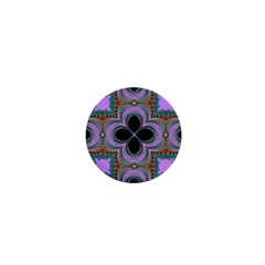 Seamless Wallpaper Pattern Ornament Art Pattern 1  Mini Magnets by Pakrebo