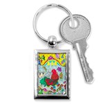 Supersonic Key West Gypsy Blast Key Chain (Rectangle) Front