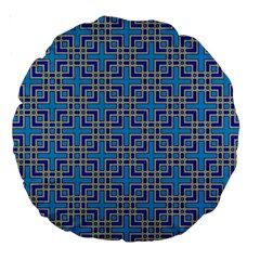 Rby-2-7 Large 18  Premium Round Cushions by ArtworkByPatrick