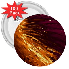 Lines Curlicue Fantasy Colorful 3  Buttons (100 Pack)  by Bajindul