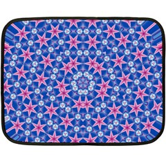 Digital Art Art Artwork Abstract Star Fleece Blanket (mini) by Pakrebo