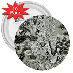 Abstract Stone Texture 3  Buttons (10 Pack)  by Bajindul
