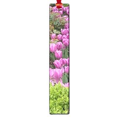 Late April Purple Tulip Large Book Marks by Riverwoman