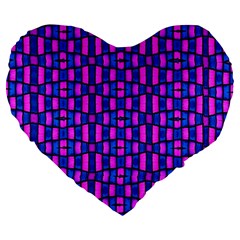 Ml-c5-5 Large 19  Premium Heart Shape Cushions by ArtworkByPatrick
