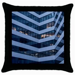 Architectural Design Architecture Building Business Throw Pillow Case (black) by Pakrebo