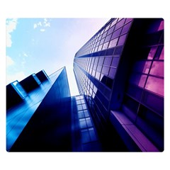 Abstract Architectural Design Architecture Building Double Sided Flano Blanket (small)  by Pakrebo