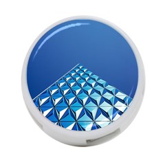 Art Building Pattern Abstract 4-port Usb Hub (one Side) by Pakrebo