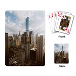 Architectural Design Architecture Buildings City Playing Cards Single Design (Rectangle) Back