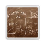 Mathematics Brown Memory Card Reader (Square) Front