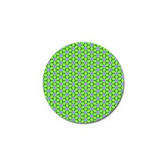 Pattern Green Golf Ball Marker (4 Pack) by Mariart