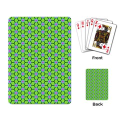 Pattern Green Playing Cards Single Design (rectangle) by Mariart