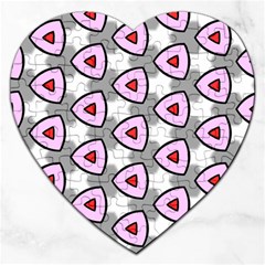 Patterns Seamlessly Texture Jigsaw Puzzle (heart) by Bajindul
