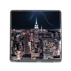 Architecture Buildings City Memory Card Reader (square 5 Slot) by Simbadda