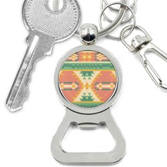 Shapes In Pastel Colors                     Bottle Opener Key Chain by LalyLauraFLM