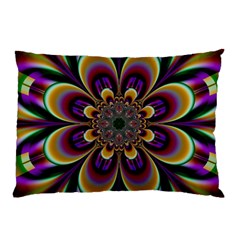 Abstract Flower Artwork Art Pillow Case (two Sides) by Sudhe