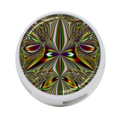 Abstract Art Fractal Pattern 4-port Usb Hub (one Side) by Sudhe
