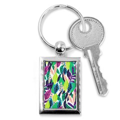 Misc Leaves                       Key Chain (rectangle) by LalyLauraFLM