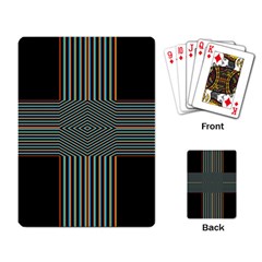Cross Abstract Playing Cards Single Design (rectangle) by Pakrebo