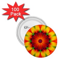Abstract Digital Art Artwork Yellow 1 75  Buttons (100 Pack)  by Pakrebo