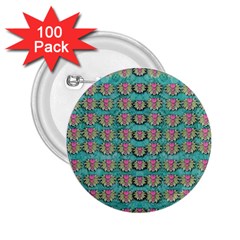 Lotus Bloom In The Sacred Soft Warm Sea 2 25  Buttons (100 Pack)  by pepitasart