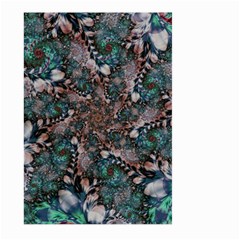 Art Artwork Fractal Digital Art Floral Large Garden Flag (two Sides) by Pakrebo