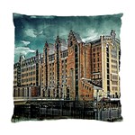 Architecture City Building Travel Standard Cushion Case (Two Sides) Back