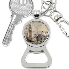London Westminster Bridge Building Bottle Opener Key Chain by Wegoenart