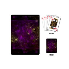 Apophysis Attractor Colours Digital Playing Cards Single Design (mini) by Wegoenart
