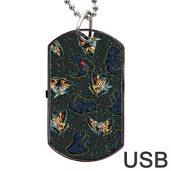King And Queen  Dog Tag Usb Flash (one Side) by Mezalola