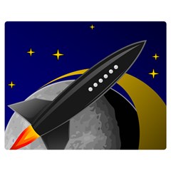 Science Fiction Sci Fi Sci Fi Logo Double Sided Flano Blanket (medium)  by Pakrebo