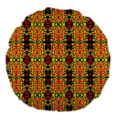 Hsc3 6 Large 18  Premium Flano Round Cushions by ArtworkByPatrick