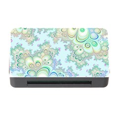 Pattern Background Floral Fractal Memory Card Reader With Cf by Pakrebo