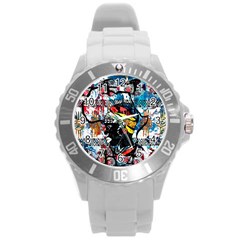 Image 1 Round Plastic Sport Watch (l) by TajahOlsonDesigns
