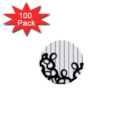 Chaos N Order 1  Mini Buttons (100 Pack)  by designsbyamerianna
