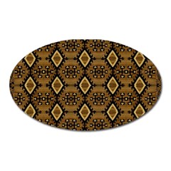 Navajo 1 Oval Magnet by ArtworkByPatrick