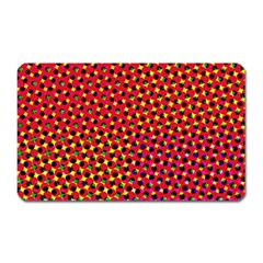 Pattern Textile Structure Abstract Magnet (rectangular) by Pakrebo