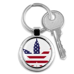 Marijuana Drugs Cannabis Drug Hemp Key Chain (round) by Sapixe