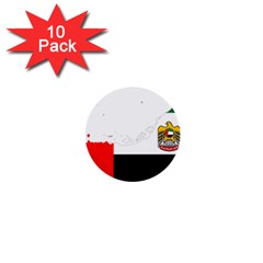 Borders Country Flag Geography Map 1  Mini Buttons (10 Pack)  by Sapixe