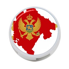 Montenegro Country Europe Flag 4-port Usb Hub (one Side) by Sapixe