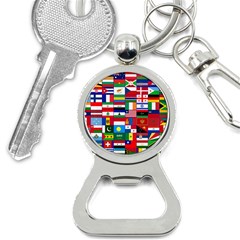 Flags Countries International Bottle Opener Key Chain by Sapixe