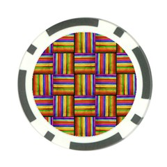 E 7 Poker Chip Card Guard (10 Pack) by ArtworkByPatrick