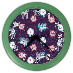 Fairy Type Color Wall Clock by Mezalola